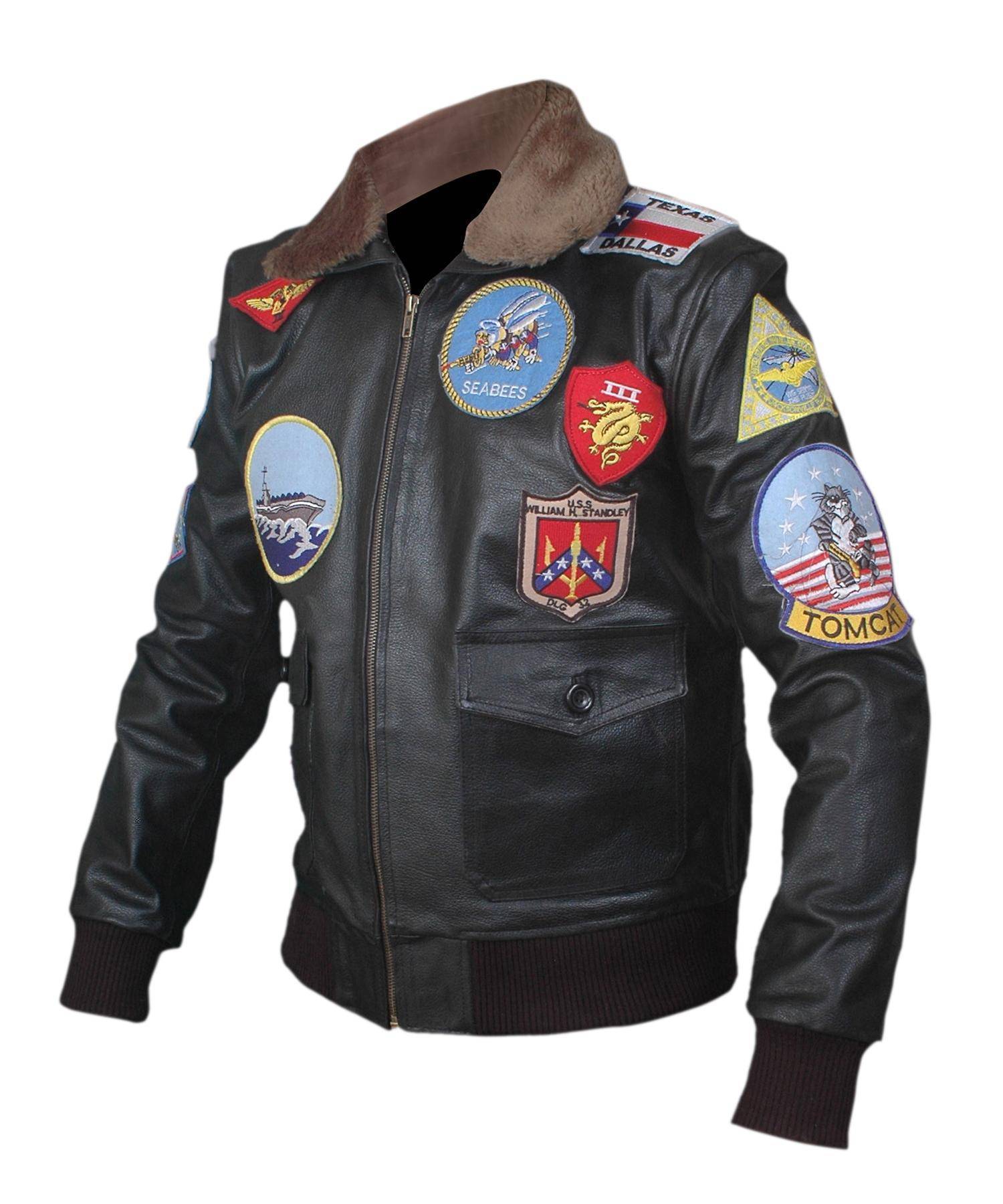TOP GUN JACKET - TOM CRUISE FLIGHT BOMBER JACKET